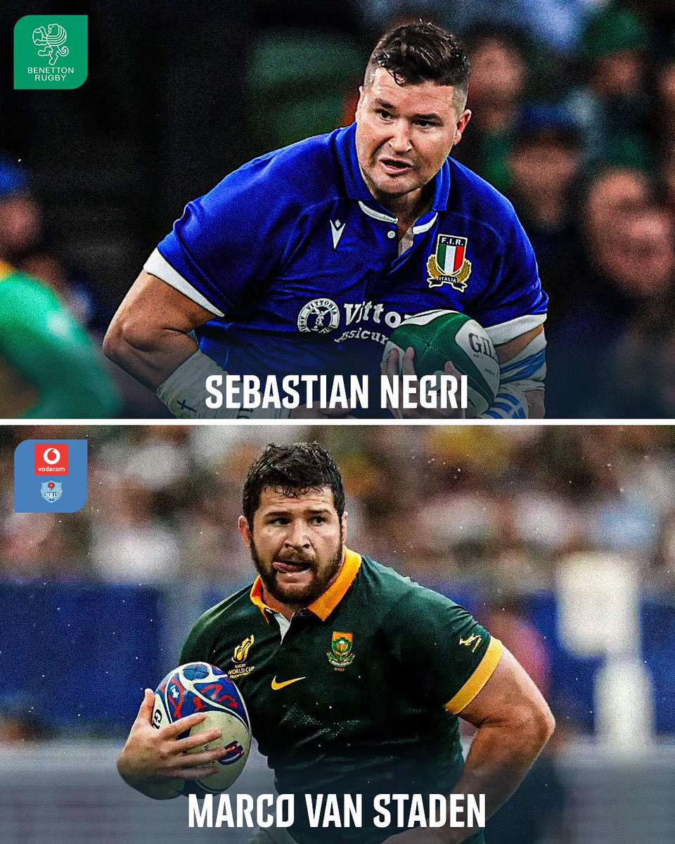 The #URC battle between Sebastian Negri and Marco van Staden is certainly one to watch tomorrow 🔥