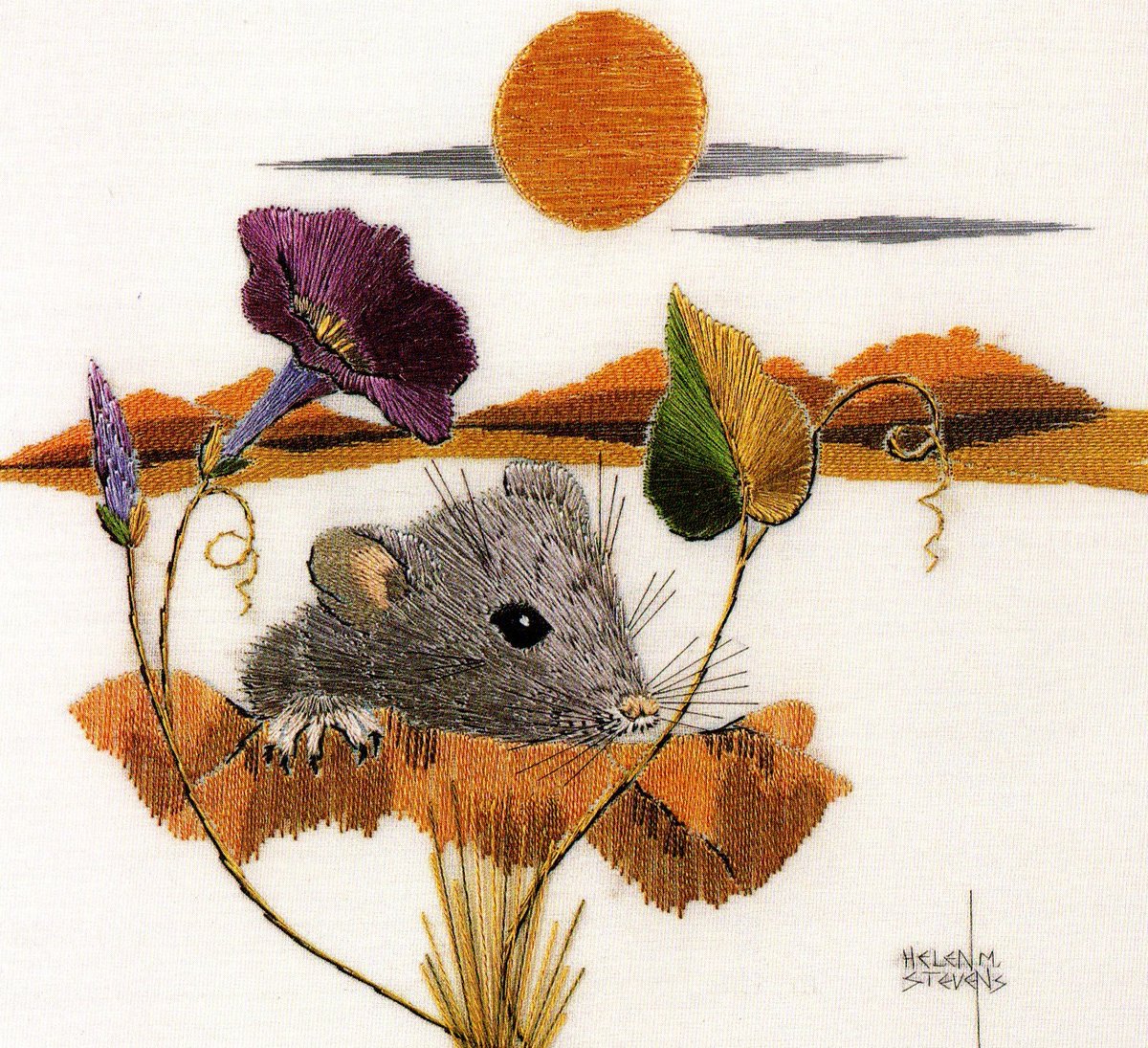 helen_m_stevens's tweet image. It's official! Here in the UK, we have another heatwave underway, the third since spring. My morning glories are still little more than seedlings, but this fellow seems to be using using one as a sunshade! Have a good weekend everyone, near or far ...
#embroidery…