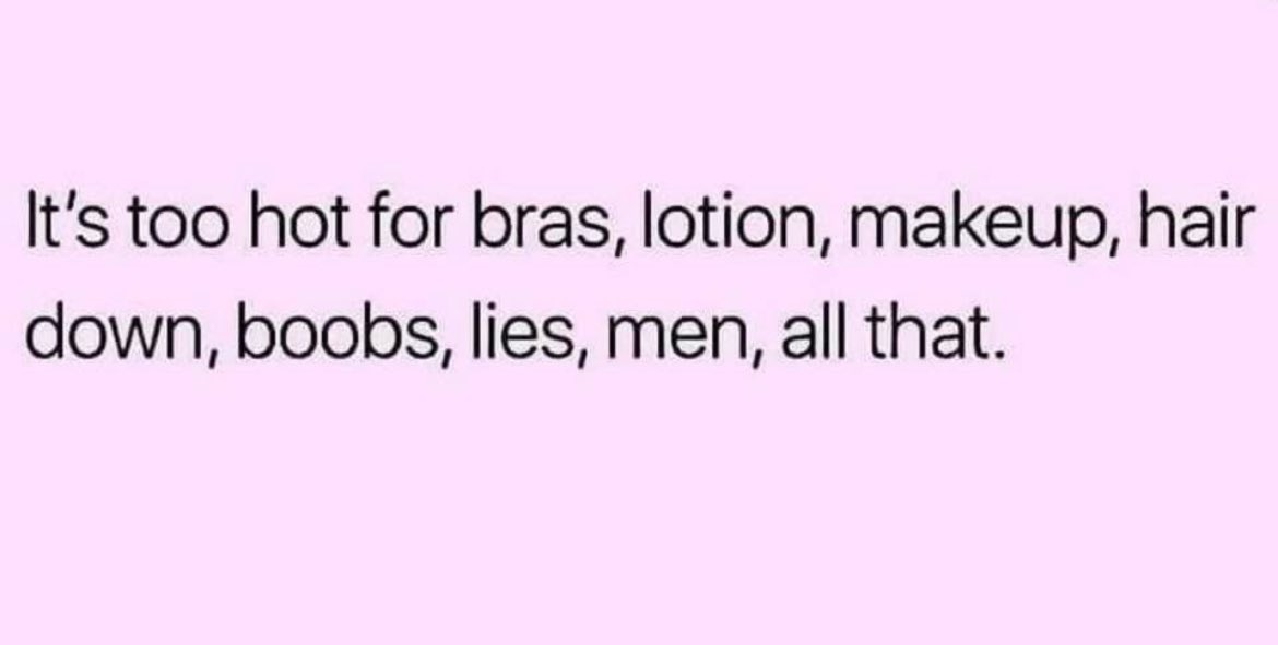Really is. 🥵😎☀️👙