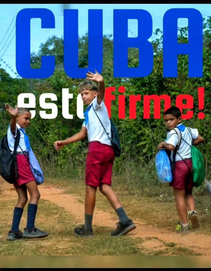 Termino el curso escolar, no hubo paro estudiantil, ¡No lo habrá! NUNCA porque #Cuba siempre vencerá aunque arrecies las medidas nos sobre pondremos y seguiremos con el pie en el estribo.