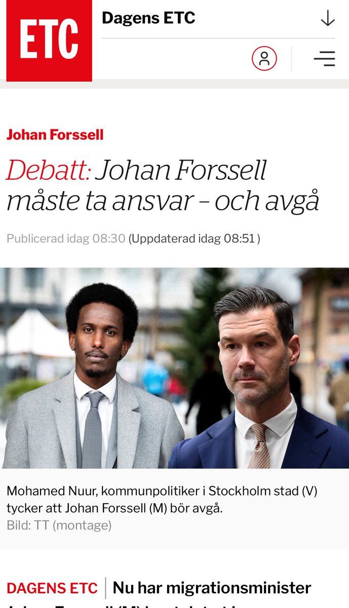 En fallstudie i Forssell-debattens absurditet: Här kräver Mohamed Nuur, styrelseledamot och tidigare ordförande för Vänsterpartiet i Tensta-Rinkeby, ministerns avgång. Själv har han uppmärksammats för att sprida antisemitism i sociala medier – och för att ha relativiserat