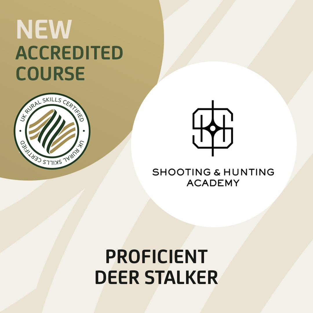 We recently accredited a Proficient Deer Stalker course for Shooting &amp; Hunting Academy Ltd <a href="/CountyDeer/">County Deer Stalking</a>
Course details can be found here: ukruralskills.co.uk/course/profici…
#UKRSAccredited