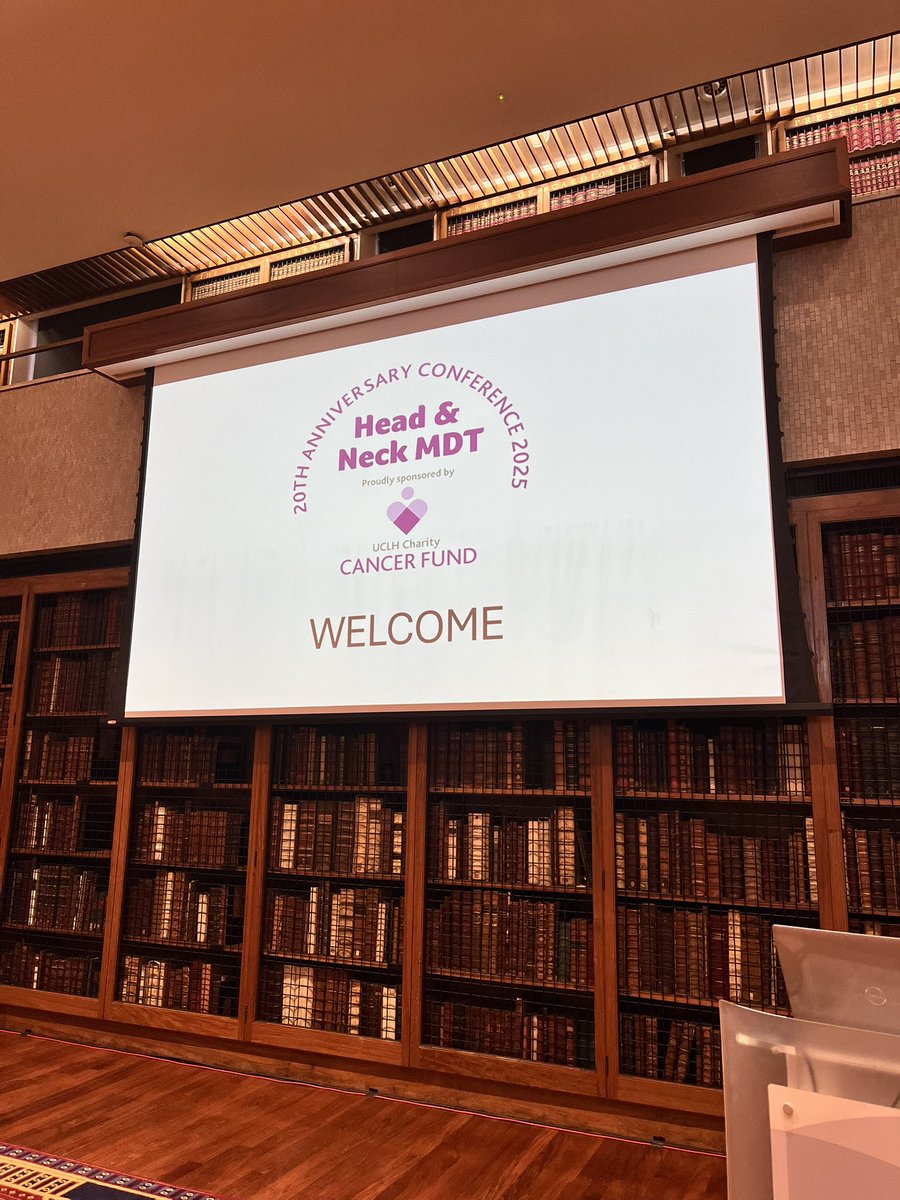 UCL_HNAC's tweet image. We are here!
@uclh Head & Neck 20th Anniversary