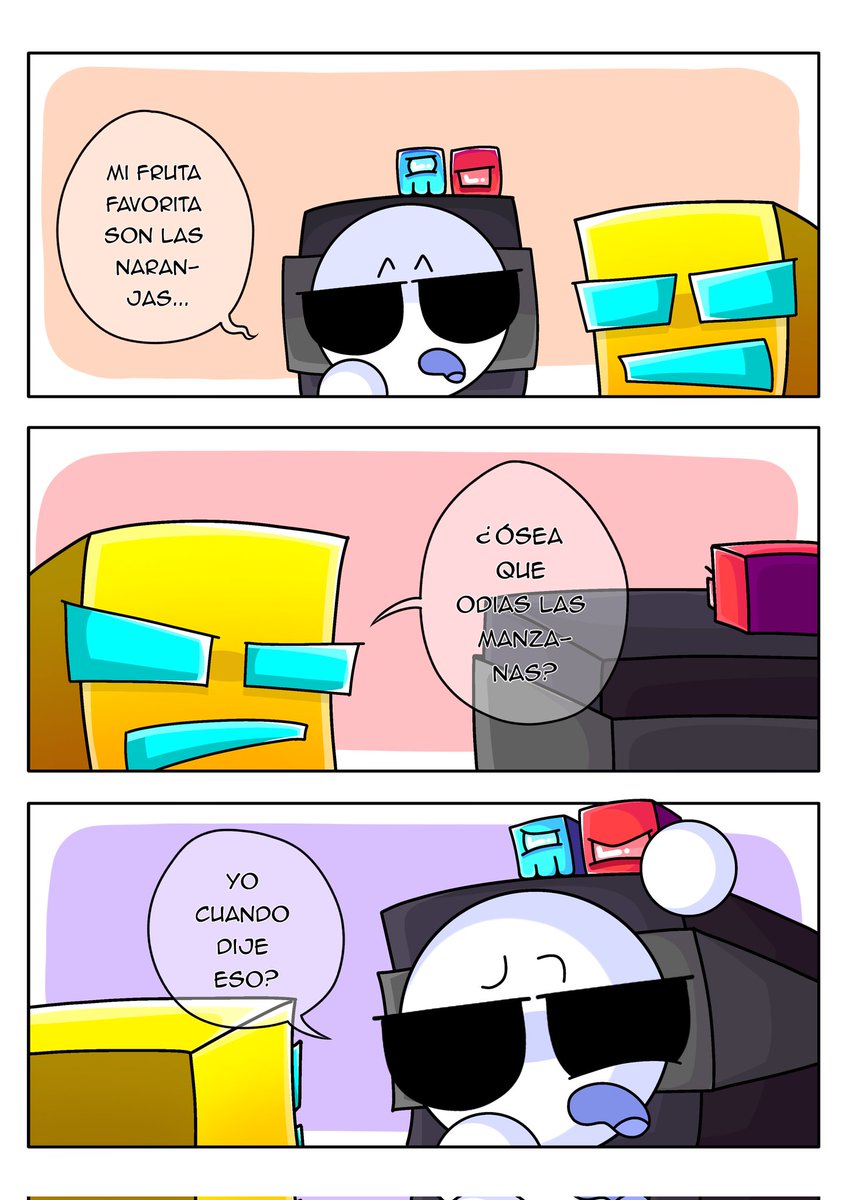 Mini cómic rápido 🐢☕💚
#GeometryDash