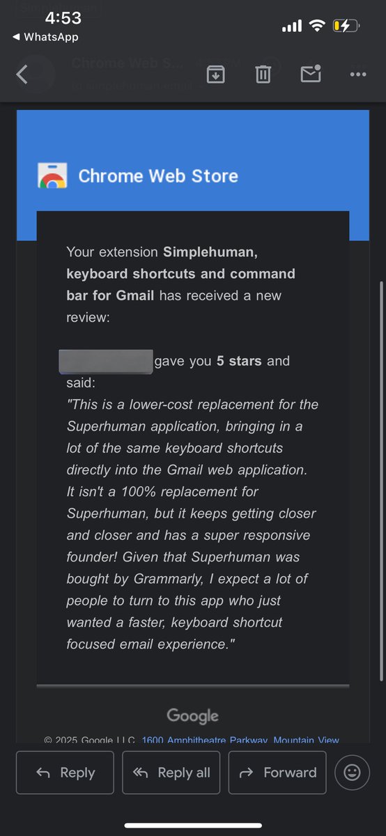 Congratulations to the product team