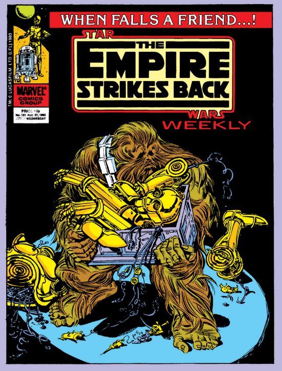 EmpireToJedi's tweet image. Over in the UK, Marvel published EMPIRE STRIKES BACK WEEKLY across 18 issues and had to commission extra cover images! Check out these #StarWars UK covers from EMPIRE! Which is your favorite?
Tune in Sunday to hear us discuss on MARVEL STAR WARS: FROM EMPIRE TO JEDI podcast!