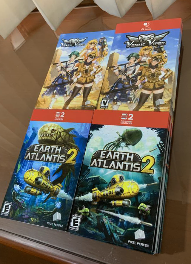 PixelPerfex's tweet image. Prepping for #BitSummit13th (July 18-20) with roll-up banners & exclusive postcards! Thrilled to demo Earth Atlantis 2! Venus Viper will be there too.
#EarthAtlantis2 Steam page + Wishlist may go live next week.
#BitSummit #IndieGames #Shmups #STG #PixelArt #shmup #ドット絵