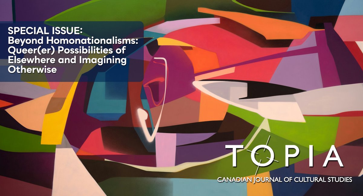 TOPIA (@topiajournal) on Twitter photo New research in TOPIA 50 reflects on the liberatory possibilities of hope, speculative fiction and creative practice to mobilize communities to worldbuild a better future. Read the full article today: bit.ly/topia50-f <a href="/syrusmarcusware/">syrus marcus ware</a> #CulturalStudies New research in TOPIA 50 reflects on the liberatory possibilities of hope, speculative fiction and creative practice to mobilize communities to worldbuild a better future. Read the full article today: bit.ly/topia50-f <a href="/syrusmarcusware/">syrus marcus ware</a> #CulturalStudies