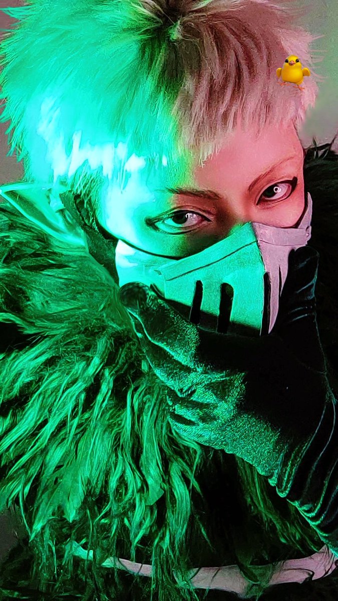 【コスプレ/Cosplay】
魔入間　バラム先生

緑ライティングって良いよね🌹