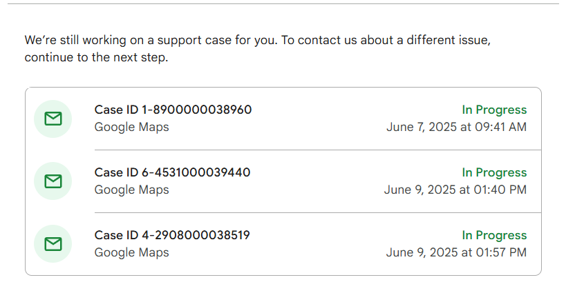 AmanOrphic's tweet image. My verified business &quot;Cadbara&quot; has been suspended for over a year without clear reason. Submitted all docs &amp;amp; case IDs. No response. Please help!
#SmallBusiness #GoogleMyBusiness #SupportNeeded
Case ID: 1-8900000038960
@GoogleMyBiz   @Google  @GoogleIndia
