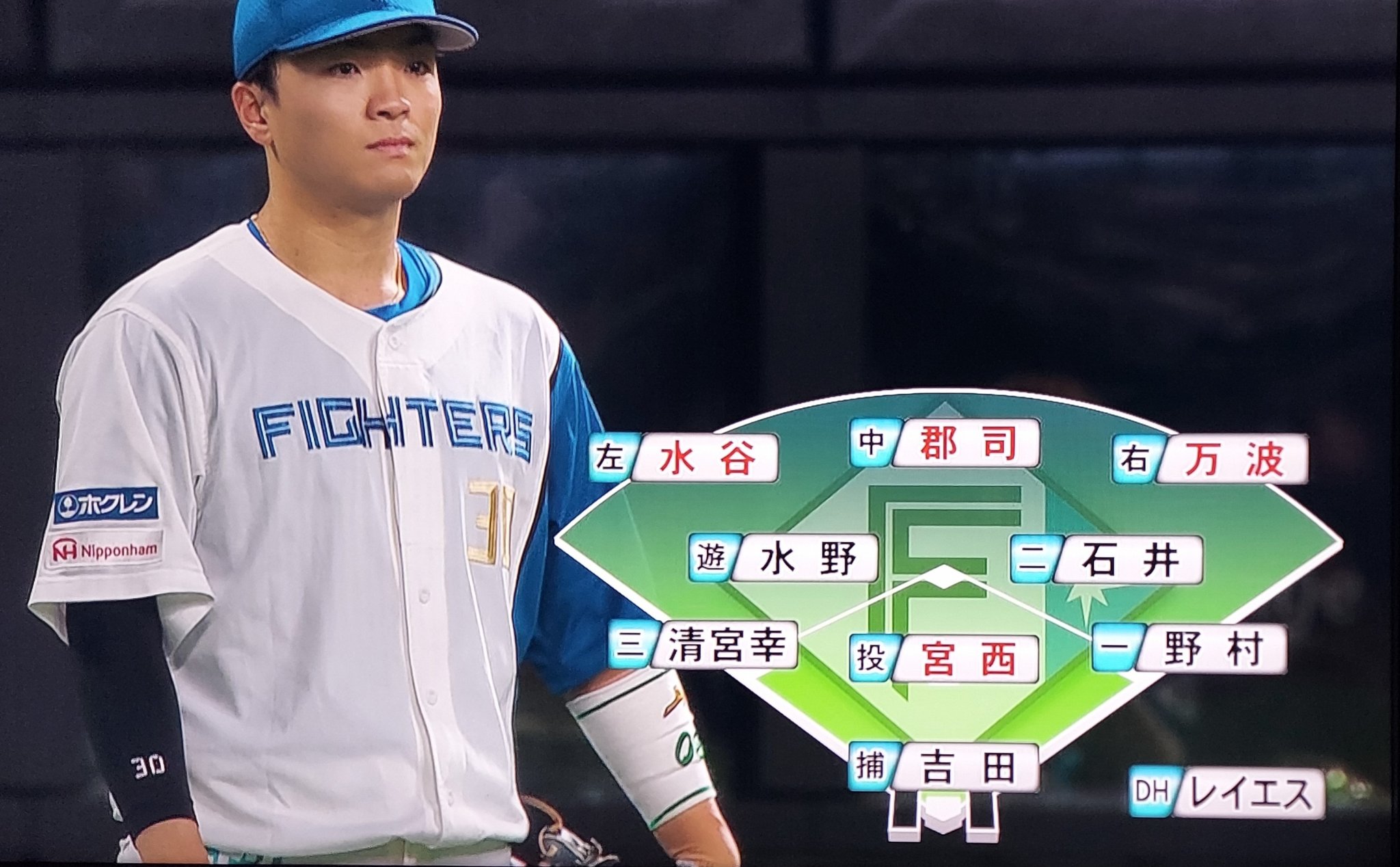 FIGHTERS 郡司裕也　等身大　両面タペストリー FIGHTERS 郡司裕也 等身大 両面タペストリー