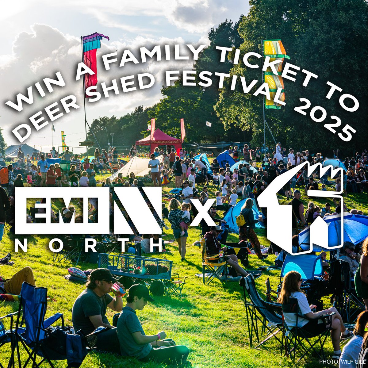 Following on from our partnership with Deer Shed on the ‘Apply to Play’ programme, we're offering the chance to win a family ticket for the festival!

Enter your details below before 12:00pm BST on Tuesday 15th July 2025 to be in with a chance 🦌

EMINorth.lnk.to/DeerShed25