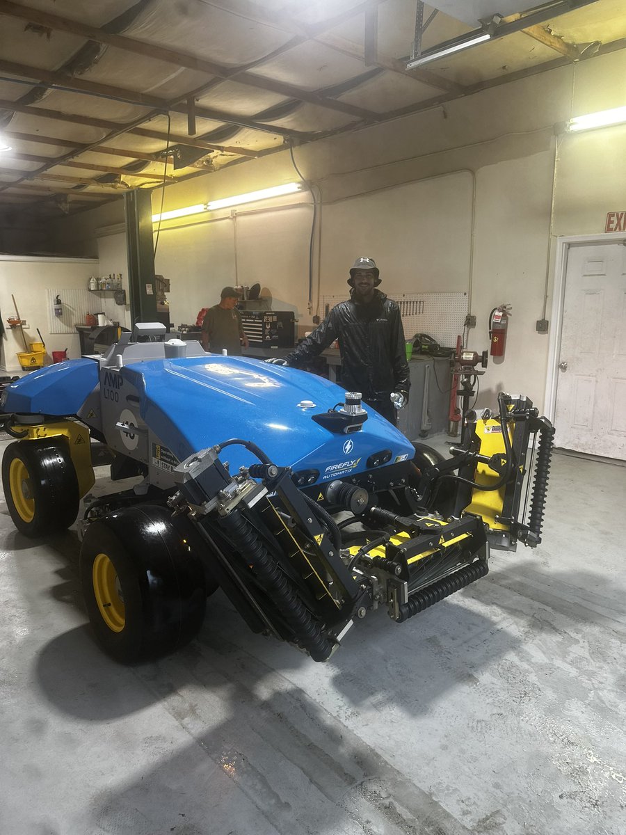 What’s everyone’s thoughts on mowing fairways with the a firefly?  Not sure <a href="/sam_evans_/">Sam Evans</a> is sold on it