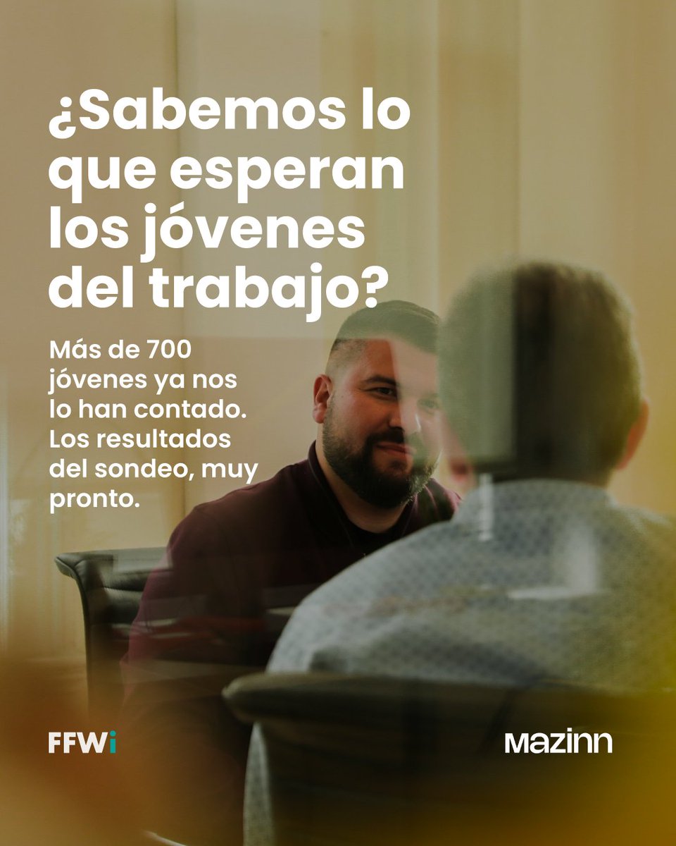 𝗗𝗶́𝗮 𝗠𝘂𝗻𝗱𝗶𝗮𝗹 𝗱𝗲 𝗹𝗮𝘀 𝗛𝗮𝗯𝗶𝗹𝗶𝗱𝗮𝗱𝗲𝘀 𝗱𝗲 𝗹𝗮 𝗝𝘂𝘃𝗲𝗻𝘁𝘂𝗱

+700 jóvenes ya nos han contado lo que esperan del trabajo.

📆 Los resultados del sondeo, en el cuarto trimestre.

#FutureForWork #Mazinn #JóvenesYTrabajo #TalentoJoven