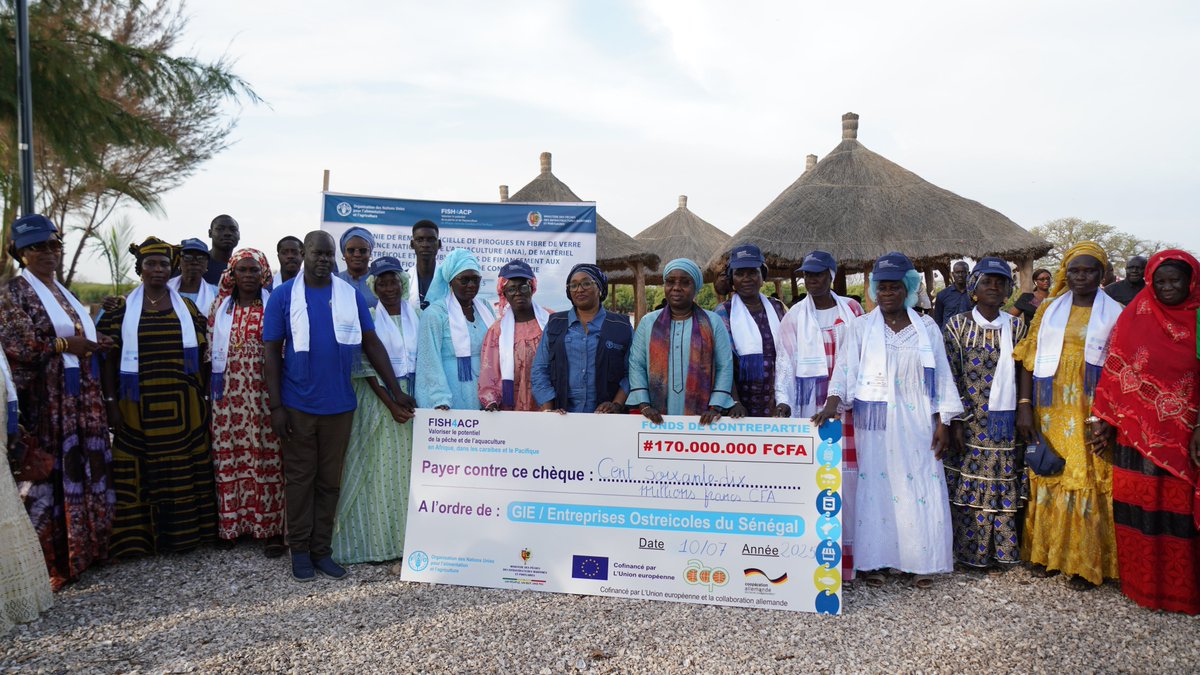 FAO West Africa (@faowestafrica) on Twitter photo 18 GIE de femmes et entreprises ont bénéficié de subventions du fonds de contrepartie <a href="/FAO/">Food and Agriculture Organization</a>, #FISH4ACP, un mécanisme innovant qui stimule l’investissement local et l’autonomisation dans la filière ostréicole. #BlueTransformation
<a href="/EU_Partnerships/">EU International Partnerships 🇪🇺</a> <a href="/BMZ_Bund/">Bundesentwicklungsministerium</a> <a href="/PressACP/">OACPS Secretariat</a> 18 GIE de femmes et entreprises ont bénéficié de subventions du fonds de contrepartie <a href="/FAO/">Food and Agriculture Organization</a>, #FISH4ACP, un mécanisme innovant qui stimule l’investissement local et l’autonomisation dans la filière ostréicole. #BlueTransformation
<a href="/EU_Partnerships/">EU International Partnerships 🇪🇺</a> <a href="/BMZ_Bund/">Bundesentwicklungsministerium</a> <a href="/PressACP/">OACPS Secretariat</a>