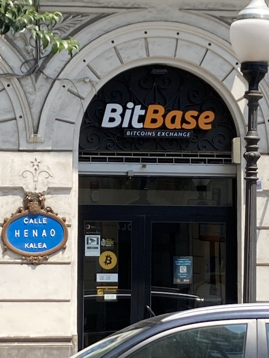 AhorroYAprendo's tweet image. Desconocia que existía algo así en Bilbao 🤷 #Bitbase