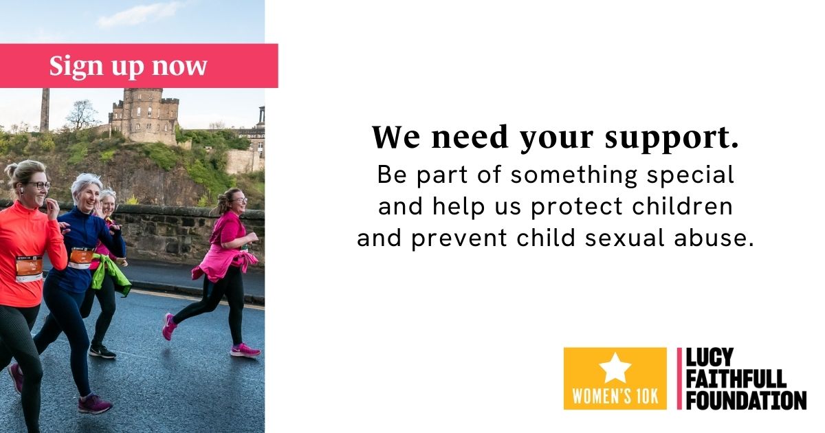 Lucy_Faithfull_'s tweet image. Ready to run for a cause that matters? 👟
Thanks to our partnership with Run for Charity, we have places available for the Edinburgh Women’s 10K on 21st September 2025 — and we’d love you to join #TeamLFF.
Sign up now: runforcharity.com/lucy-faithfull…
#Fundraising #Womens10K