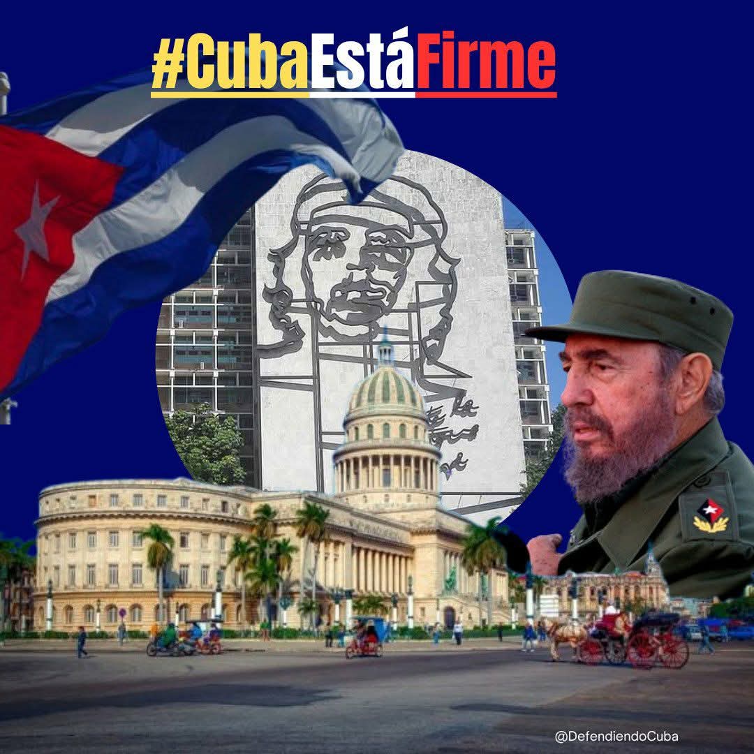 Contra viento y marea, a pesar del bloqueo y las presiones 

#CubaEstáFirme