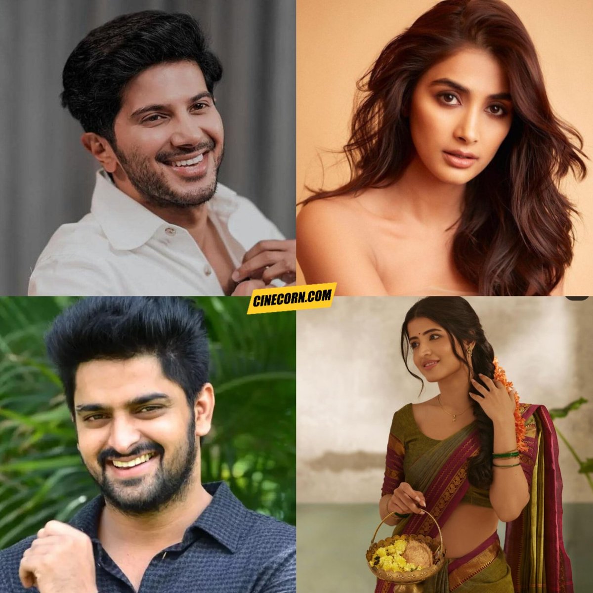 cinecorndotcom's tweet image. A #CineCornExclusive 

#DulquerSalman Director Ravi movie 

Most Of the Shoot Will Happen in USA 

#Nagashourya Playing Second lead in this movie 

#VinilaBhatnagar will be paired opposite Naga Shaurya in the movie 

Dulquer Salman + #poojahedge 
Naga shourya + vinali Bhatnagar