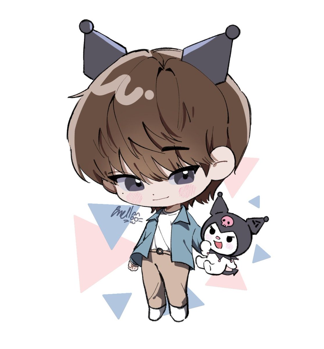 워누랑 쿠로미 좋네요🖤🩷💜