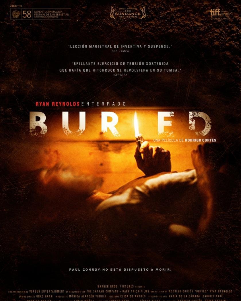 Cine > Buried 
Esta noche, 11 de julio, 22:35 - 0:10 en La 2
► TVguia.es