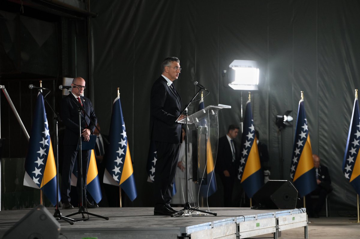 We came to Srebrenica with deep respect, sadness and compassion. Thirty years have passed since the genocide in which lives of more than eight thousand Bosniak men, boys and civilians were brutally taken away. We express our sincere condolences to the families of the victims,