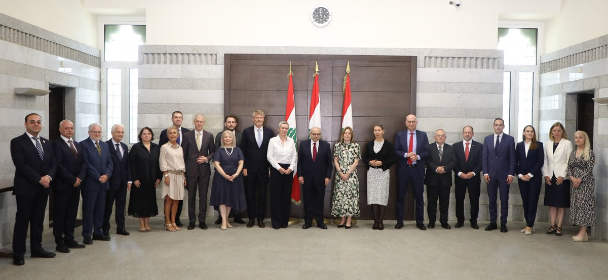 Sandra De Waele (@euamblebanon) on Twitter photo EU and Member State Ambassadors met PM <a href="/nawafsalam/">nawaf salam</a> <a href="/grandserail/">رئاسة مجلس الوزراء 🇱🇧</a> to discuss ongoing support and matters of mutual interest (including economic, judicial, and governance reforms, 1701, UNIFIL, elections, refugee file, EU-LB trade and investment potential). 1/2 EU and Member State Ambassadors met PM <a href="/nawafsalam/">nawaf salam</a> <a href="/grandserail/">رئاسة مجلس الوزراء 🇱🇧</a> to discuss ongoing support and matters of mutual interest (including economic, judicial, and governance reforms, 1701, UNIFIL, elections, refugee file, EU-LB trade and investment potential). 1/2