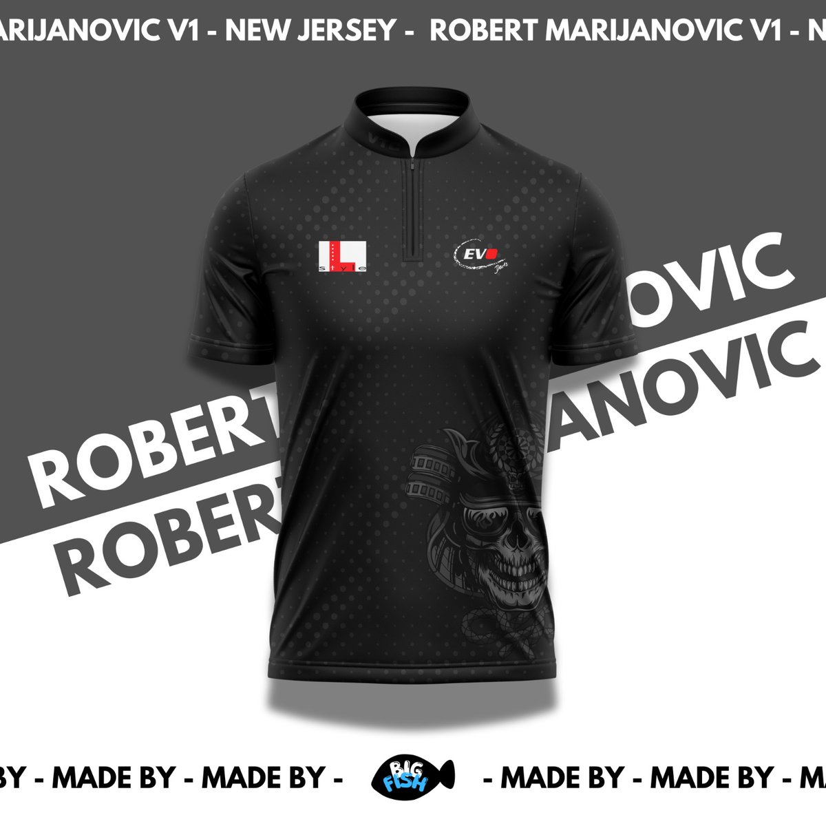 MyDartCoach's tweet image. ⭐ ROBSTAR IS BACK!

Hier seht ihr V1 des neuen Trikots von Robert Marijanovic – entworfen für seine Rückkehr auf den PDC-Circuit bei der Next Gen in Sindelfingen im August.

Für uns bei BigFish ist es eine echte Ehre, seine Trikots gestalten zu dürfen.

#robstar #bigfish