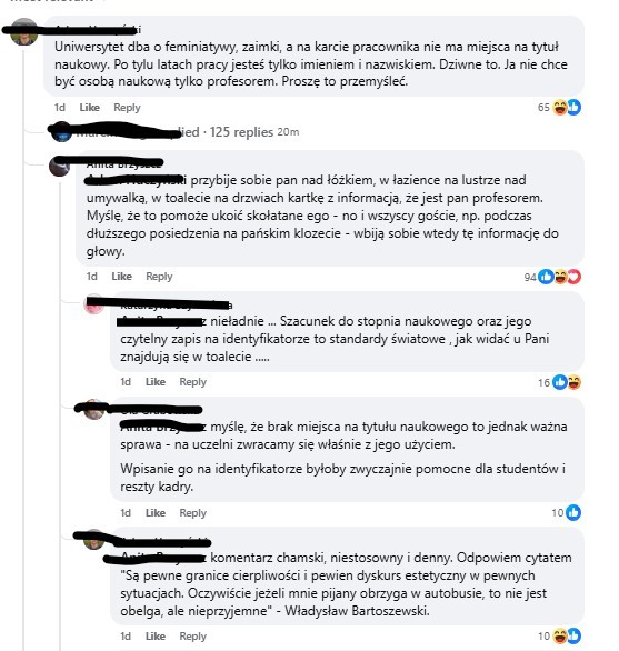 KrzychJask's tweet image. Z serii problemy nauki w Polsce: na UAM wprowadzają identyfikatory dla pracowników, zawierające imię, nazwisko, miejsce pracy, ale.... o zgrozo...bez stopnia i tytuły naukowego. W akademii poznawczy ferment: akty intelektualnej subwersji, dyskusja o ontologii stopnia naukowego i…