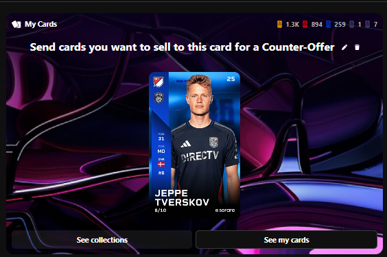 EggSwapBot (@eggswapbot) on Twitter photo If you're looking to reshuffle ur gallery or clear out some cards then check out my autoswap!  
1.4k Limited / 900 Rare / 259 Super Rare ALL For sale / swap
Buying all Limited / Rare / Super Rare for a high %!  
Not buying DNP or Worthless than 1 Euro!
sorare.com/en-gb/football… If you're looking to reshuffle ur gallery or clear out some cards then check out my autoswap!  
1.4k Limited / 900 Rare / 259 Super Rare ALL For sale / swap
Buying all Limited / Rare / Super Rare for a high %!  
Not buying DNP or Worthless than 1 Euro!
sorare.com/en-gb/football…