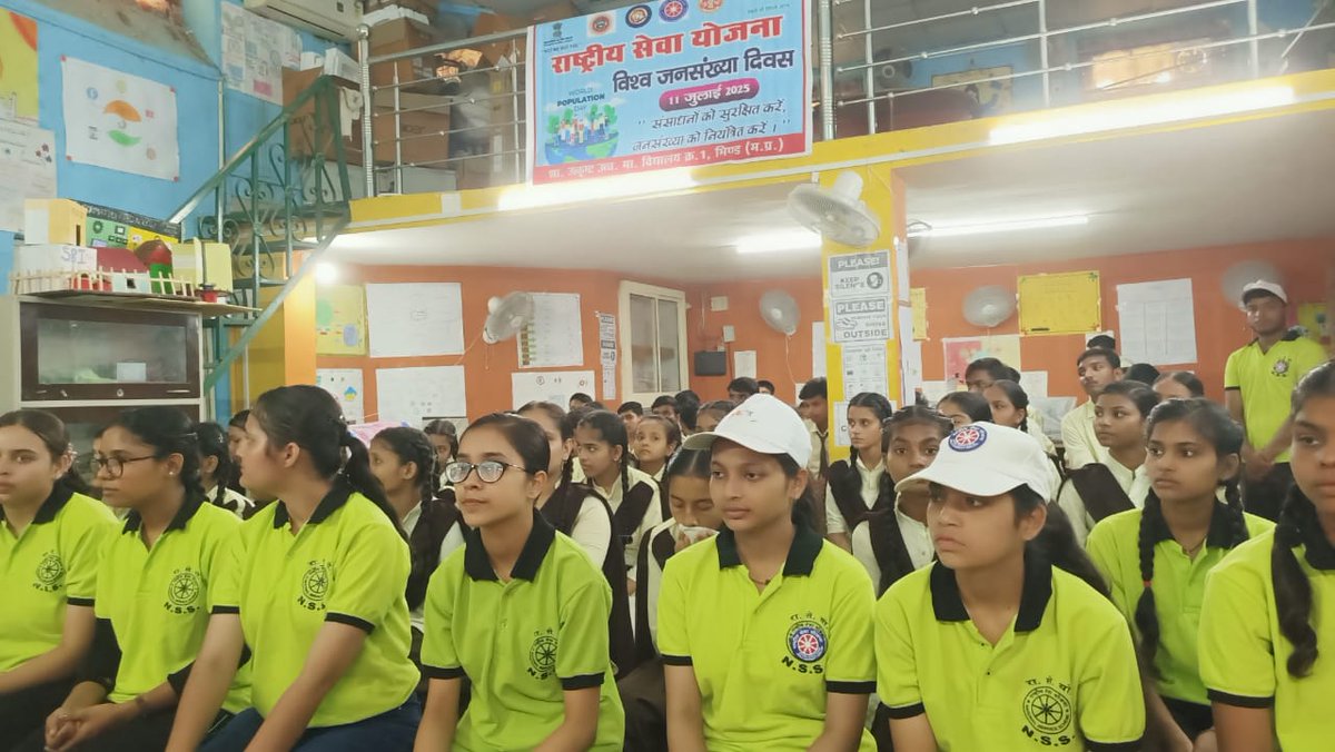 NSS Regional Dte. MP & CG (@nssrdbhopal) on Twitter photo рд╢рд╛. рдЙрддреНрдХреГрд╖реНрдЯ рдЙрдЪреНрдЪрддрд░ рдорд╛рдзреНрдпрдорд┐рдХ рд╡рд┐рджреНрдпрд╛рд▓рдп рднрд┐рдВрдб рдо.рдкреНрд░. рдХреА NSS рдЗрдХрд╛рдИ рджреНрд╡рд╛рд░рд╛ #рд╡рд┐рд╢реНрд╡_рдЬрдирд╕рдВрдЦреНрдпрд╛_рджрд┐рд╡рд╕ рдХреЗ рдЕрд╡рд╕рд░ рдкрд░ рд╡реНрдпрд╛рдЦреНрдпрд╛рди, рдЬрд╛рдЧрд░реВрдХрддрд╛ рд░реИрд▓реА рдХрд╛рд░реНрдпрдХреНрд░рдо рдХрд╛ рдЖрдпреЛрдЬрди рдХрд┐рдпрд╛ рдЧрдпрд╛ред
#WorldPopulationDay
<a href="/_NSSIndia/">NSS India</a> <a href="/YASMinistry/">YAS Ministry</a> <a href="/mansukhmandviya/">Dr Mansukh Mandaviya</a> <a href="/khadseraksha/">Raksha Khadse</a> <a href="/PIB_India/">PIB India</a> <a href="/ashokshrotinss/">Dr Ashok Shroti</a> <a href="/Rajkumarnss/">рд░рд╛рдЬрдХреБрдорд╛рд░ рд╡рд░реНрдорд╛ Rajkumar verma</a> рд╢рд╛. рдЙрддреНрдХреГрд╖реНрдЯ рдЙрдЪреНрдЪрддрд░ рдорд╛рдзреНрдпрдорд┐рдХ рд╡рд┐рджреНрдпрд╛рд▓рдп рднрд┐рдВрдб рдо.рдкреНрд░. рдХреА NSS рдЗрдХрд╛рдИ рджреНрд╡рд╛рд░рд╛ #рд╡рд┐рд╢реНрд╡_рдЬрдирд╕рдВрдЦреНрдпрд╛_рджрд┐рд╡рд╕ рдХреЗ рдЕрд╡рд╕рд░ рдкрд░ рд╡реНрдпрд╛рдЦреНрдпрд╛рди, рдЬрд╛рдЧрд░реВрдХрддрд╛ рд░реИрд▓реА рдХрд╛рд░реНрдпрдХреНрд░рдо рдХрд╛ рдЖрдпреЛрдЬрди рдХрд┐рдпрд╛ рдЧрдпрд╛ред
#WorldPopulationDay
<a href="/_NSSIndia/">NSS India</a> <a href="/YASMinistry/">YAS Ministry</a> <a href="/mansukhmandviya/">Dr Mansukh Mandaviya</a> <a href="/khadseraksha/">Raksha Khadse</a> <a href="/PIB_India/">PIB India</a> <a href="/ashokshrotinss/">Dr Ashok Shroti</a> <a href="/Rajkumarnss/">рд░рд╛рдЬрдХреБрдорд╛рд░ рд╡рд░реНрдорд╛ Rajkumar verma</a>