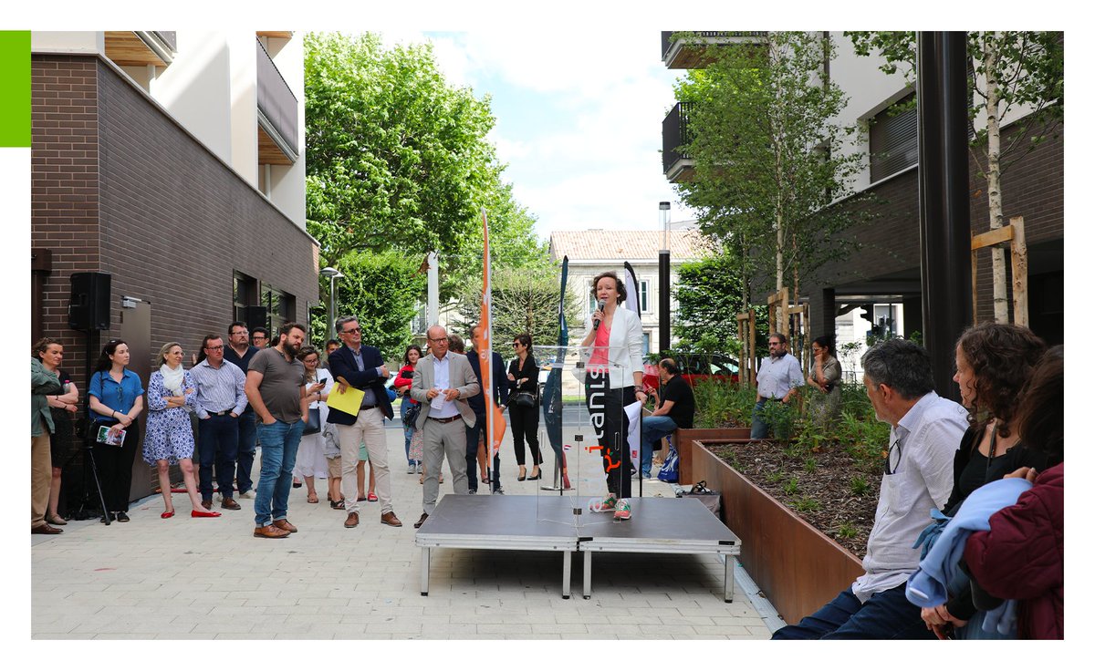 📰 [Communiqué de #presse] Nous inaugurons « 350 Thiers », avec <a href="/CDC_Habitat/">Groupe CDC Habitat</a>  Sud-Ouest et Aquitanis : un nouveau programme de logements situé avenue Thiers, sur l’ancien site de la concession automobile Peugeot dans le quartier en pleine mutation de Bordeaux Bastide. Ce projet