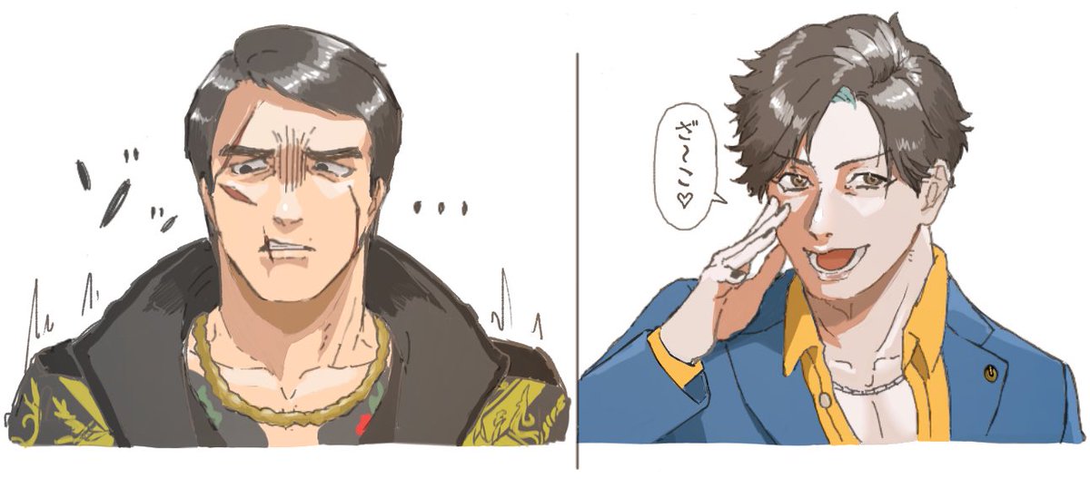 Misogiaka's tweet image. 過去絵に色を塗るなどした