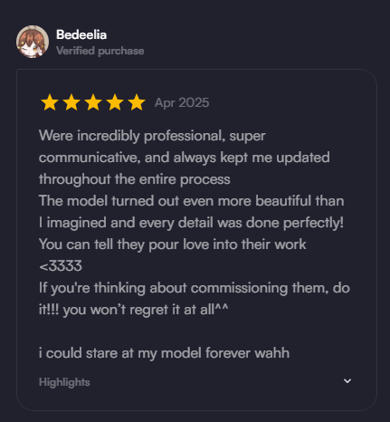 kazydraws's tweet image. My vtuber babies gave me the sweetest reviews on vgen!! 🥺🫶