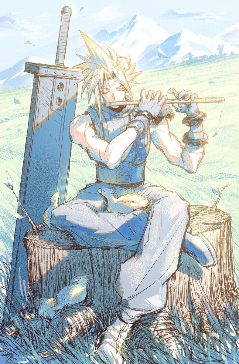 ChaosRice's tweet image. #cloudstrife