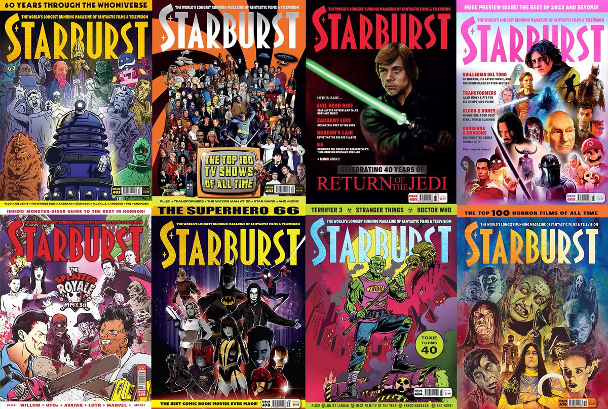 STARBURST_MAG's tweet image. 🚨SALE!🚨
Missed an issue of your favourite magazine*? Visit our store starburstmagazine.store before the 19th and when you buy an issue you'll get another** ABSOLUTELY FREE! We have over 200 in stock to choose from and, best yet, there's no limit to how many freebies you claim!…