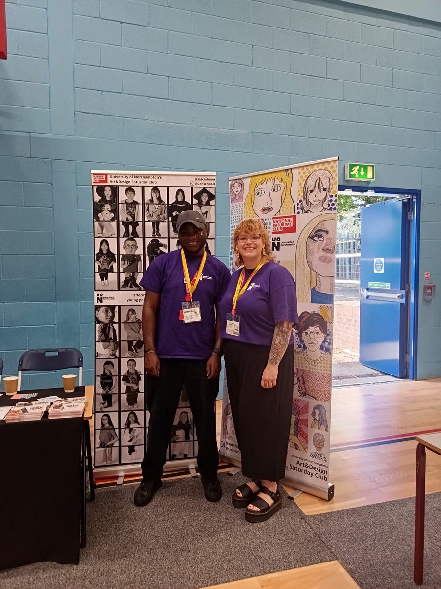 Schools Engagement Team (@uonschools) on Twitter photo We had an absolutely brilliant day at the <a href="/AbbeyfieldSch/">Abbeyfield School</a> Careers Fair, proudly promoting <a href="/natsatclub/">National Saturday Club</a> at <a href="/UniNorthants/">UniofNorthampton</a>! 💬✨
Huge thanks to our incredible student ambassadors Triumphant & Lyds for sharing their journeys, and to our amazing schools engagement coordinator Christine We had an absolutely brilliant day at the <a href="/AbbeyfieldSch/">Abbeyfield School</a> Careers Fair, proudly promoting <a href="/natsatclub/">National Saturday Club</a> at <a href="/UniNorthants/">UniofNorthampton</a>! 💬✨
Huge thanks to our incredible student ambassadors Triumphant & Lyds for sharing their journeys, and to our amazing schools engagement coordinator Christine