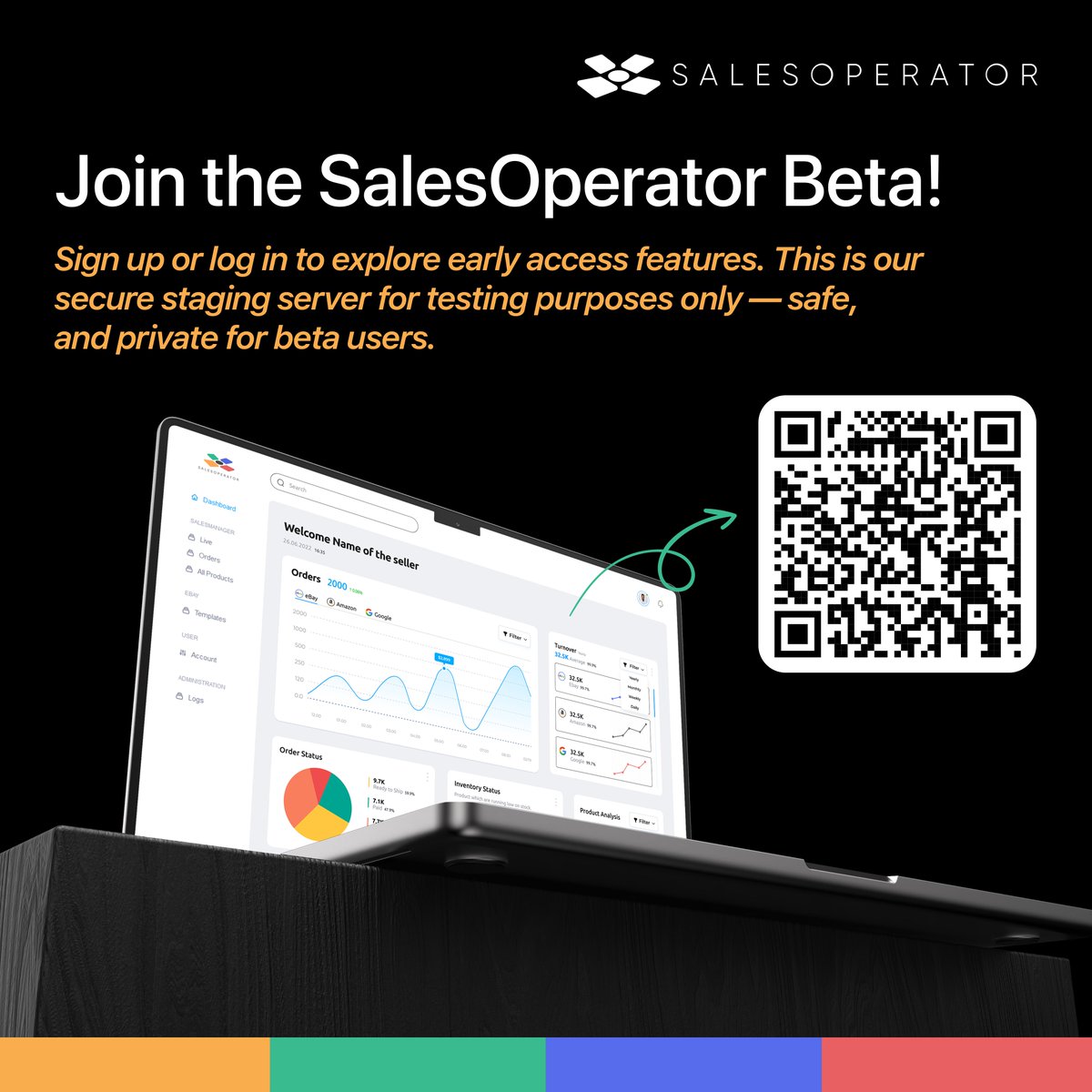 operator_sales's tweet image. 📩 Ready to Try SalesOperator? 

👉 Register Now or Login Now 📧 salesoperator.net/beta-sign-up/ 

#salessummary #dashboardtools #ecommerceinsights #onlinesellerstrategy #SalesOperator