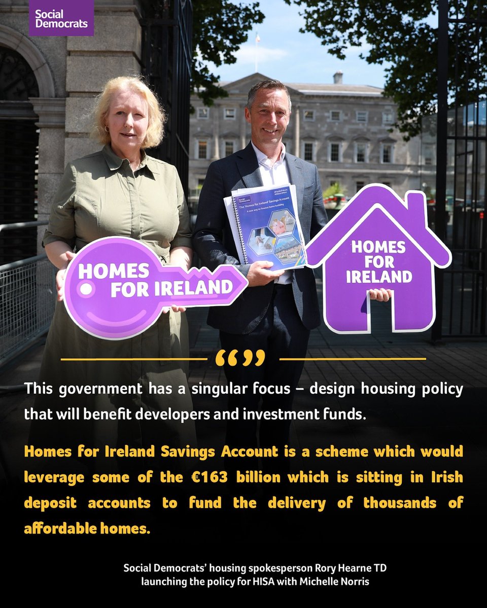 ICSH (@icsh_ie) on Twitter photo Social Democrats 'Homes for Ireland' scheme. <a href="/mcmnorris/">Michelle Norris</a> said “it's something that was included in the report of the <a href="/HouCommission/">The Housing Commission</a>.
This would ensure there was a stable source of revenue for the sector that would enable delivery to remain consistent” Social Democrats 'Homes for Ireland' scheme. <a href="/mcmnorris/">Michelle Norris</a> said “it's something that was included in the report of the <a href="/HouCommission/">The Housing Commission</a>.
This would ensure there was a stable source of revenue for the sector that would enable delivery to remain consistent”