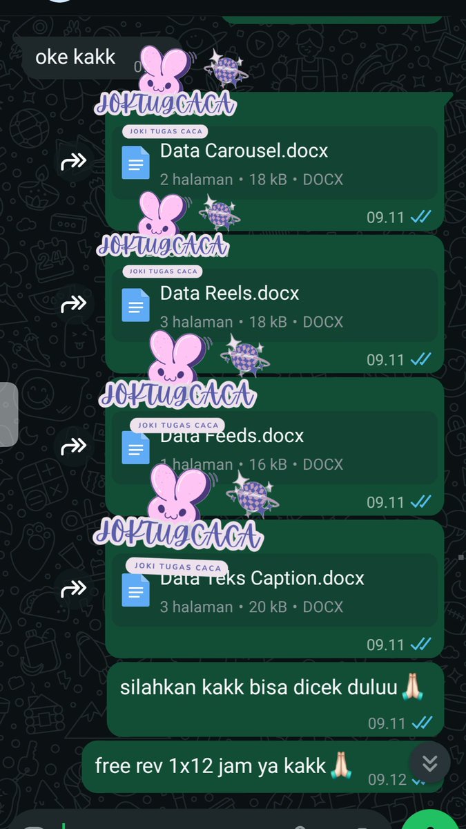 144. Testimoni joki gamtek struktur balok dan pelat✨
145. Testimoni joki essay 500 kata✨
146. Testimoni joki laprak biomolekuler✨
147. Tetsimoni joki skripsi teknik pengumpulan data✨
#jokitugas #zonauang