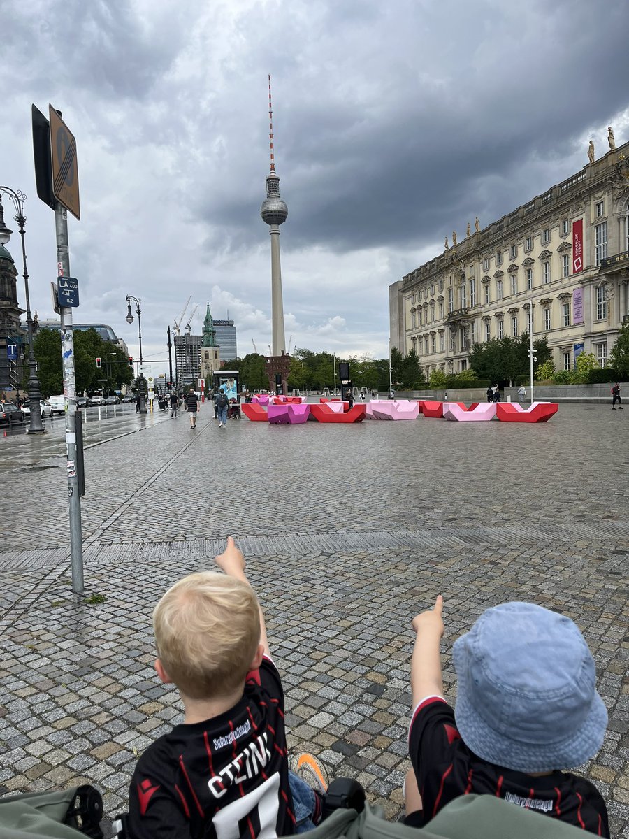 Þarna búa þau- einræðisherrann Róbert og hvolpasveitin