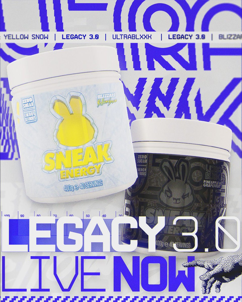 YELLOW SNOW AND ULTRABLXXK ARE LIVE. Here for a good time, not for a long time - get these returning favourites while you still can.

SHOP NOW: sneakenergy.visitlink.me/NjjHXn