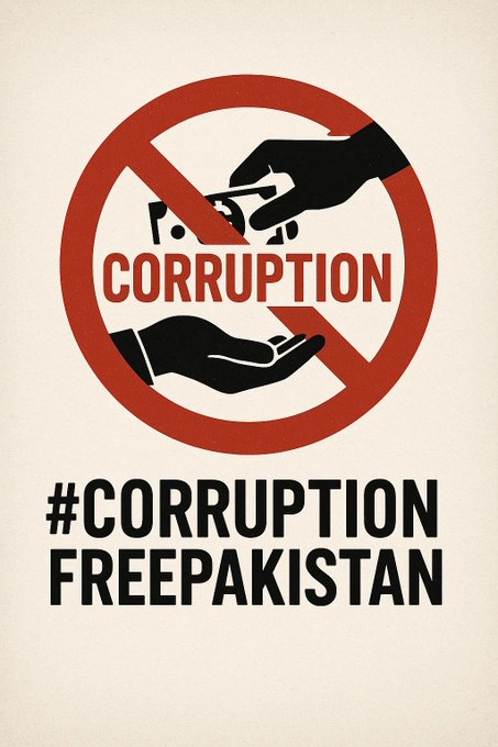 ayaatgul's tweet image. Empower the youth with the values of honesty and ethics for a corruption-free future!
 
#CorruptionFreePakistan