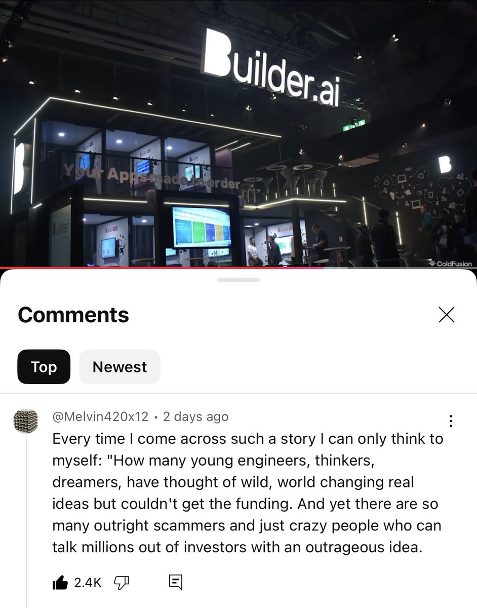 ashvardanian's tweet image. If memory serves me well, a few years ago I was presenting @Unum_cloud at the same @UBS-organized event where Builder.ai was participating. It was a well-run event with a handful of founders and a sea of investors — SoftBank, Insight Partners, the usual suspects. I…