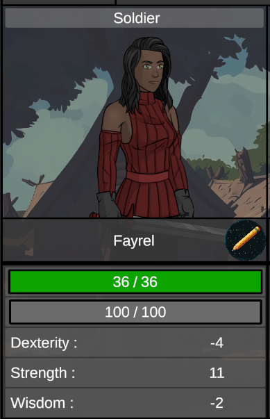 DestinyForgeGam's tweet photo. ⚔️New feature in Rising Steel !
The stamina system is live
▫️ Stamina gauge
▫️ Drops after fights
▫️ Beer restores it
▫️ Too low? No fight!

Big thanks to everyone who dropped by on Twitch 💜

https://t.co/PRthNk8WNj 
https://t.co/EnWIC2BBiw
#IndieDev #SoloDev #GameDev #TurnBased https://t.co/LcqiAYBXgY