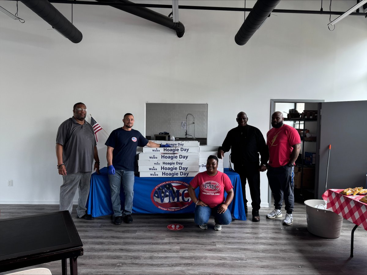 VM_Center's tweet photo. Wawa hoagies were delivered all over the state to veterans in need! From our Perimeter Day Space to Edison 64 Veteran Housing to our Harrisburg location. Thanks @Wawa for delivering meals and joy to veterans all over!
#wawa #hoagies #veterans https://t.co/EUxYcOirCG