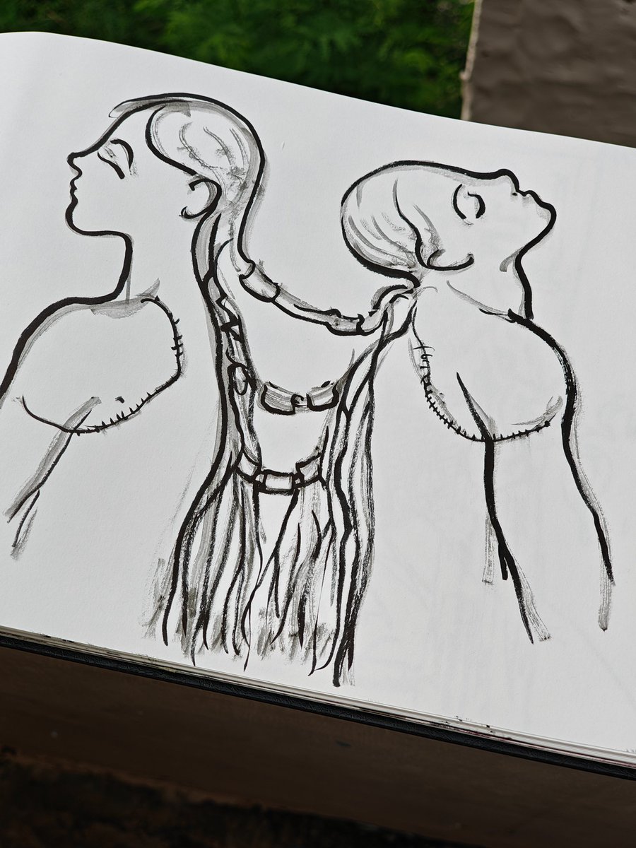 RatheeNeeraj's tweet image. sketch #Untangled