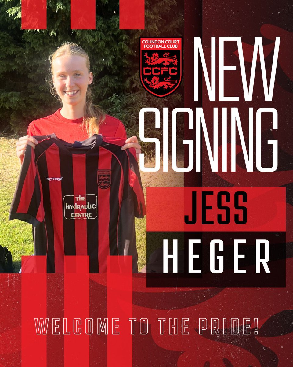 Coundon Court LFC (@coundoncourtlfc) on Twitter photo โ๏ธ NEW SIGNING โ๏ธ
Weโre buzzing to welcome Jess Heger to Coundon Court ๐
A talented young attacking player with Tier 4 experience, Jess brings energy, creativity & real quality to our front line ๐ฅ
Delighted sheโs chosen us as her next step โค๏ธ๐ค โ๏ธ NEW SIGNING โ๏ธ
Weโre buzzing to welcome Jess Heger to Coundon Court ๐
A talented young attacking player with Tier 4 experience, Jess brings energy, creativity & real quality to our front line ๐ฅ
Delighted sheโs chosen us as her next step โค๏ธ๐ค
