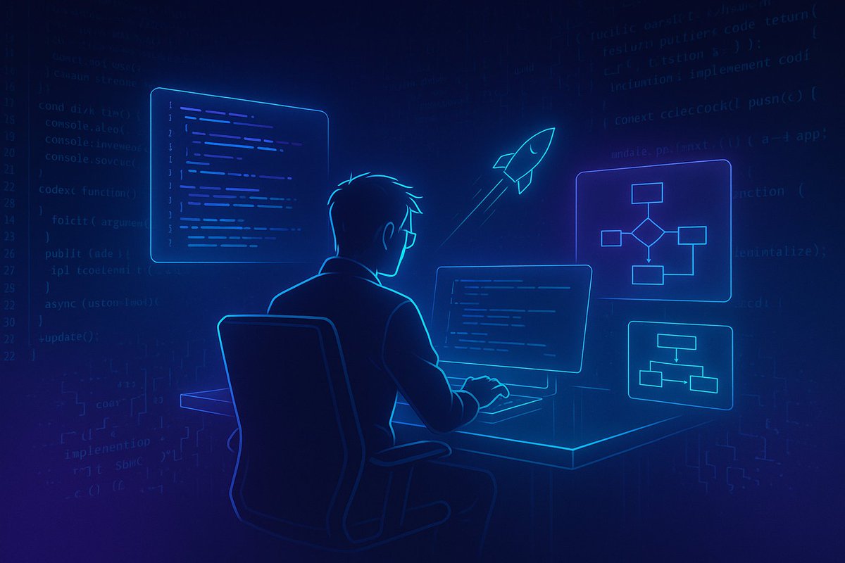 Palanikannan_M's tweet image. AI vibe coding is fun, but the real magic? Using it to LEARN! 🚀 

Exploring complex codebases now takes me just prompts, not days. Been diving into realtime sync &amp;amp; CRDTs codebases like Zero, Yjs, etc — will be sharing deep dives soon! 

#RealtimeSync #OfflineFirst #CRDT