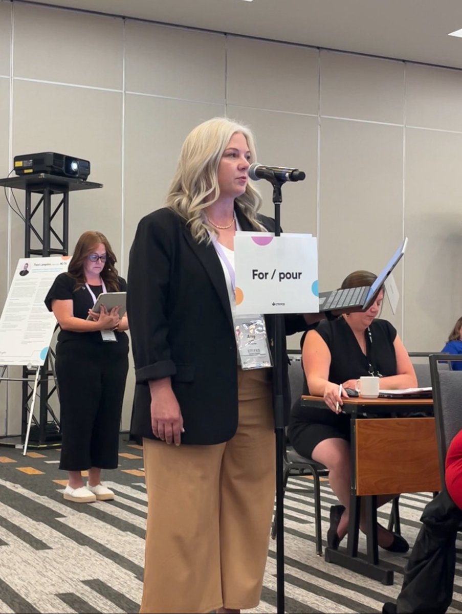 STFPresident's tweet image. It was an honour to represent @SaskTeachersFed along with Angela, Amy, Peggy and Whitney at the @CTFFCE AGM. Our strength is our solidarity. It is through our national collectivity that we will be successful in the fight for teachers and public education.